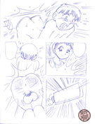 Kami Tora's Roommates - sketched comic