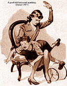 Unknown's A Good Old Fashion spanking
