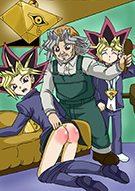 Palcomix's Yu-gi-oh - Yugi swaps places with Pharaoh