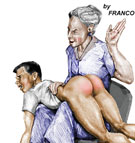 Franco's Grandma's Lap
