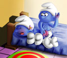 SuperSchtroumpf's Smurfs - Vanity Smurf's spanking seance