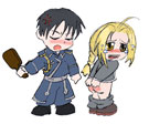 Arkham-insanity's Fullmetal Chibi spanked