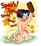 Arkham-insanity's Chibi spankings