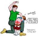 Comixpank's Naughty Little Boy