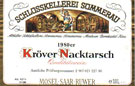 Kröver Nacktarsch's Wine Bottle Label '80 #1