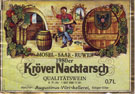 Kröver Nacktarsch's Wine Bottle Label '80 #2