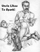 Franco's Uncle Likes To Spank!