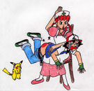 Collegeboy's Pokémon - Nurse Joy corrects Ash