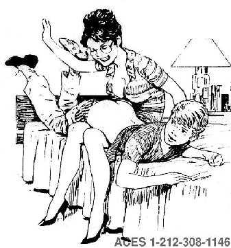 Ladies Spanking Naughty Boys